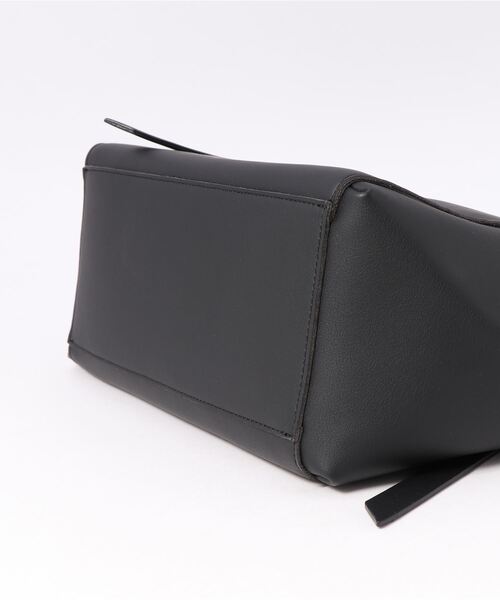 ROPE' PICNIC（ロペピクニック）の「ギボシアジャストハンドルソフトスムースA4トートバッグ（トートバッグ・レディース・グリーン系その他/ブラック/ベージュ・FREE）」の5枚目の写真