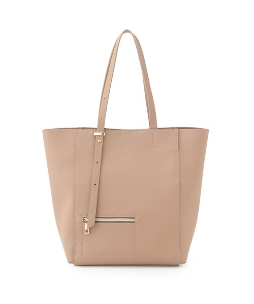 ROPE' PICNIC（ロペピクニック）の「ギボシアジャストハンドルソフトスムースA4トートバッグ（トートバッグ・レディース・グリーン系その他/ブラック/ベージュ・FREE）」の8枚目の写真