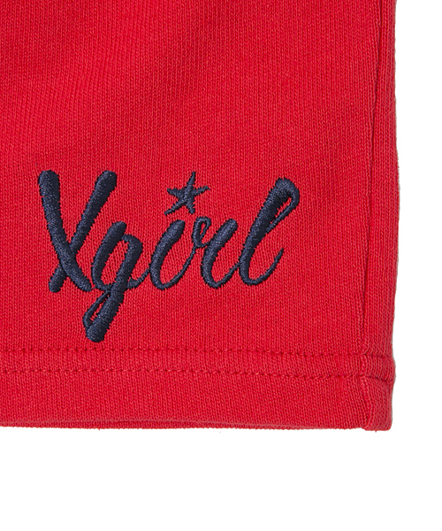 X-girl Stages（エックスガールステージス）の「PEPLUM TIGHT SKIRT (4T～7T)（スカート・キッズ・グリーン/ネイビー/レッド・5T/7T/6T/4T）」の7枚目の写真