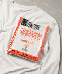 【UNIVERSAL OVERALL】WIDE HEAVY 2PACK TEE ビッグシルエットロンTEE UVOP-001