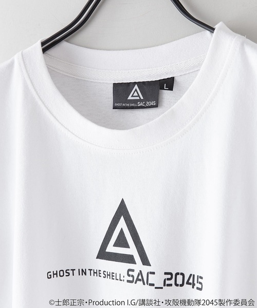 LB/S (エルビーエス)の「【完全別注!】 『攻殻機動隊 THE GHOST IN THE SHELL』 プリントロンT 袖プリント(Tシャツ/カットソー・メンズ・ブラック/ホワイト/ホワイト系その他/ブラック系その他・X-LARGE/LARGE/MEDIUM)」の5枚目の写真