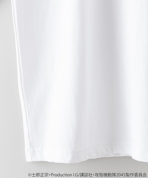 LB/S (エルビーエス)の「【完全別注!】 『攻殻機動隊 THE GHOST IN THE SHELL』 プリントロンT 袖プリント(Tシャツ/カットソー・メンズ・ブラック/ホワイト/ホワイト系その他/ブラック系その他・X-LARGE/LARGE/MEDIUM)」の8枚目の写真