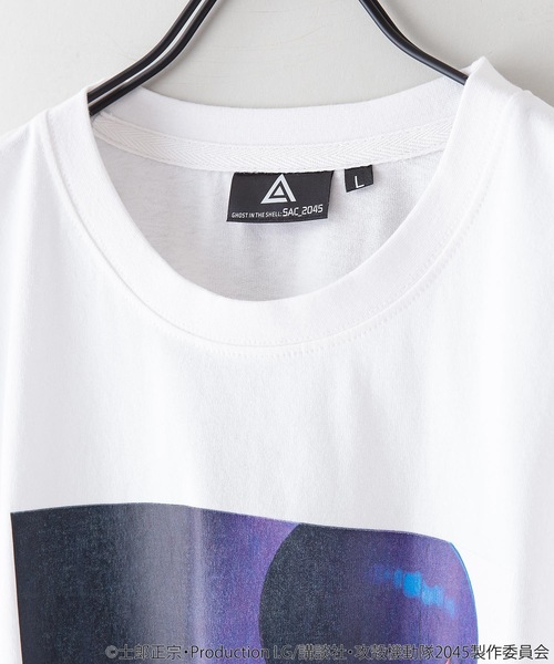 LB/S (エルビーエス)の「【完全別注!】 『攻殻機動隊 THE GHOST IN THE SHELL』 プリントロンT 袖プリント(Tシャツ/カットソー・メンズ・ブラック/ホワイト/ホワイト系その他/ブラック系その他・X-LARGE/LARGE/MEDIUM)」の10枚目の写真