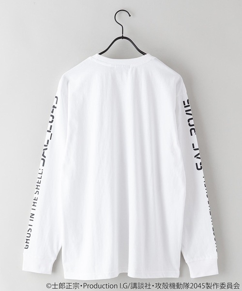 LB/S (エルビーエス)の「【完全別注!】 『攻殻機動隊 THE GHOST IN THE SHELL』 プリントロンT 袖プリント(Tシャツ/カットソー・メンズ・ブラック/ホワイト/ホワイト系その他/ブラック系その他・X-LARGE/LARGE/MEDIUM)」の14枚目の写真
