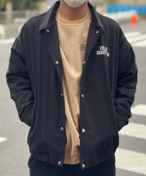 GALLIS ADDICTION（ガリスアディクション）の「GA COTTON COACH JKT/コーチジャケット（その他アウター・メンズ・ブラック/オレンジ・FREE）」の10枚目の写真