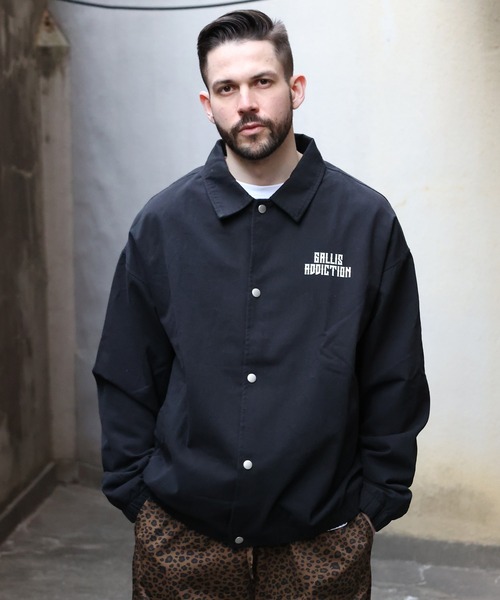 GALLIS ADDICTION（ガリスアディクション）の「GA COTTON COACH JKT/コーチジャケット（その他アウター・メンズ・ブラック/オレンジ・FREE）」の16枚目の写真
