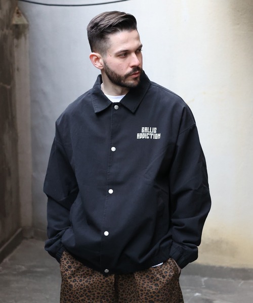 GALLIS ADDICTION（ガリスアディクション）の「GA COTTON COACH JKT/コーチジャケット（その他アウター・メンズ・ブラック/オレンジ・FREE）」の17枚目の写真