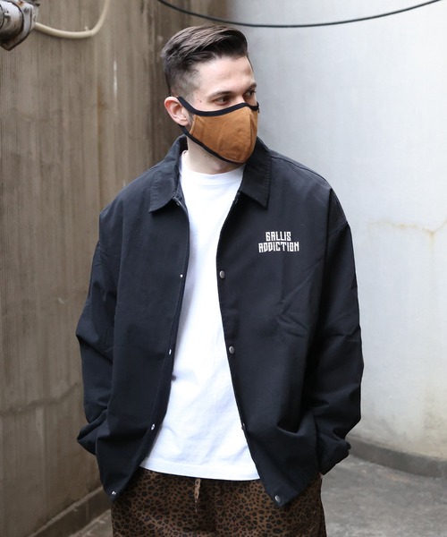 GALLIS ADDICTION（ガリスアディクション）の「GA COTTON COACH JKT/コーチジャケット（その他アウター・メンズ・ブラック/オレンジ・FREE）」の18枚目の写真