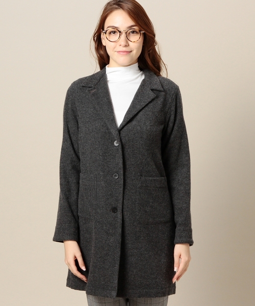 BEAUTY&YOUTH UNITED ARROWS（ビューティーアンドユースユナイテッドアローズ）の「BYBC シングルコート ◆（その他アウター・レディース・ダークグレー/ネイビー・フリー）」の6枚目の写真