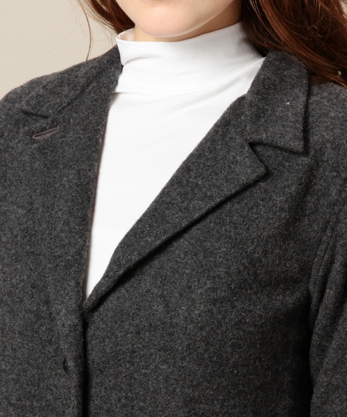 BEAUTY&YOUTH UNITED ARROWS（ビューティーアンドユースユナイテッドアローズ）の「BYBC シングルコート ◆（その他アウター・レディース・ダークグレー/ネイビー・フリー）」の10枚目の写真