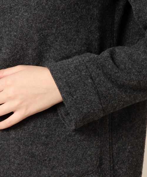 BEAUTY&YOUTH UNITED ARROWS（ビューティーアンドユースユナイテッドアローズ）の「BYBC シングルコート ◆（その他アウター・レディース・ダークグレー/ネイビー・フリー）」の11枚目の写真