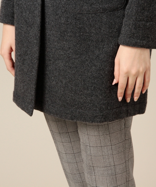 BEAUTY&YOUTH UNITED ARROWS（ビューティーアンドユースユナイテッドアローズ）の「BYBC シングルコート ◆（その他アウター・レディース・ダークグレー/ネイビー・フリー）」の13枚目の写真