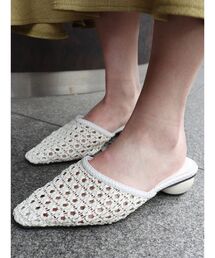 MURUA | メッシュローミュール(サンダル)