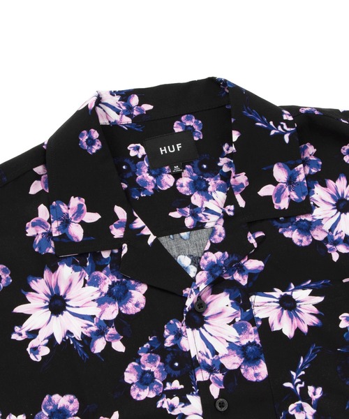 HUF(ハフ)の「DAZY S/S RESORT SHIRT HUF ハフ シャツ(シャツ/ブラウス・メンズ・ブラック/オフホワイト・X-LARGE/SMALL/MEDIUM/LARGE/XX-LARGE/XXL)」の6枚目の写真