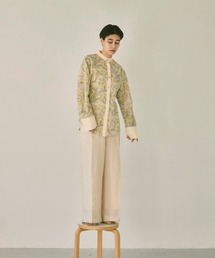TODAYFUL - シーチキン0322♡TODAYFUL  スタンドカラーシャツ TODAYFUL（トゥデイフル）の「スタンドカラーツイルシャツ