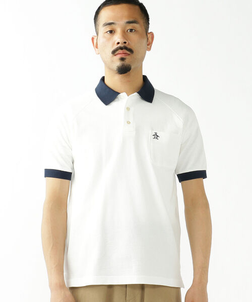 BEAMS PLUS（ビームスプラス）の「Munsingwear × BEAMS PLUS / 別注 クレリックカラー ポロシャツ②（ポロシャツ・メンズ・ホワイト・X-LARGE/MEDIUM/LARGE/SMALL）」の3枚目の写真