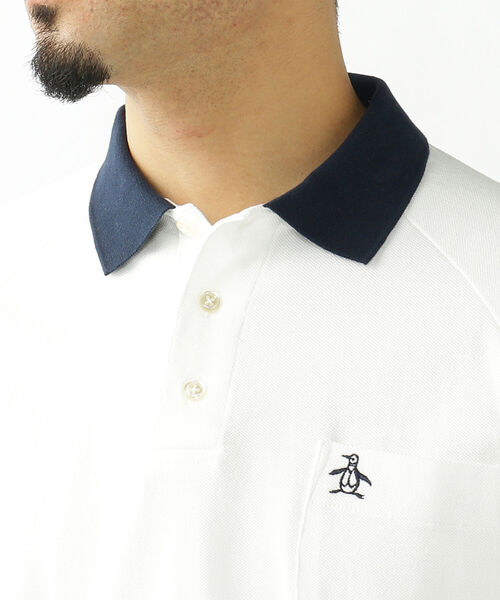 BEAMS PLUS（ビームスプラス）の「Munsingwear × BEAMS PLUS / 別注 クレリックカラー ポロシャツ②（ポロシャツ・メンズ・ホワイト・X-LARGE/MEDIUM/LARGE/SMALL）」の14枚目の写真