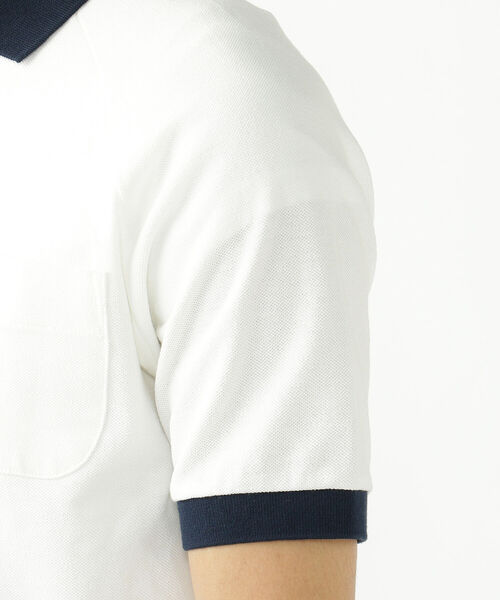 BEAMS PLUS（ビームスプラス）の「Munsingwear × BEAMS PLUS / 別注 クレリックカラー ポロシャツ②（ポロシャツ・メンズ・ホワイト・X-LARGE/MEDIUM/LARGE/SMALL）」の12枚目の写真