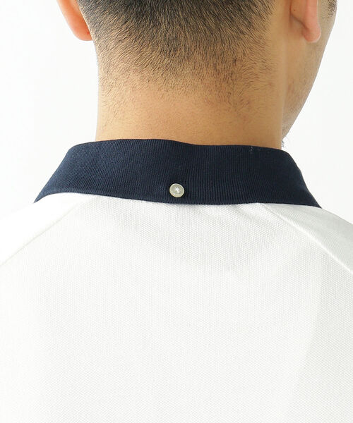 BEAMS PLUS（ビームスプラス）の「Munsingwear × BEAMS PLUS / 別注 クレリックカラー ポロシャツ②（ポロシャツ・メンズ・ホワイト・X-LARGE/MEDIUM/LARGE/SMALL）」の10枚目の写真
