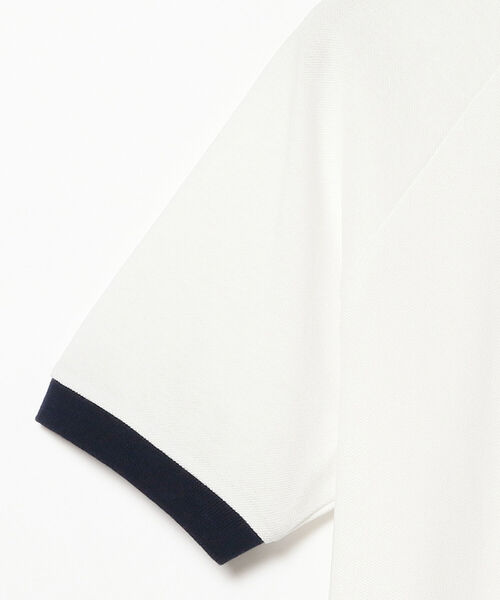 BEAMS PLUS（ビームスプラス）の「Munsingwear × BEAMS PLUS / 別注 クレリックカラー ポロシャツ②（ポロシャツ・メンズ・ホワイト・X-LARGE/MEDIUM/LARGE/SMALL）」の7枚目の写真