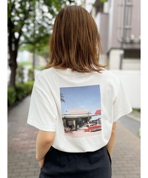 Ungrid | バックフォトプリントTee(Tシャツ/カットソー)