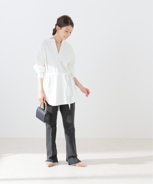 Spick & Span(スピックアンドスパン)の「ラフィーストライプ Spick & Span(スピックアンドスパン)の「ラフィーストライプ