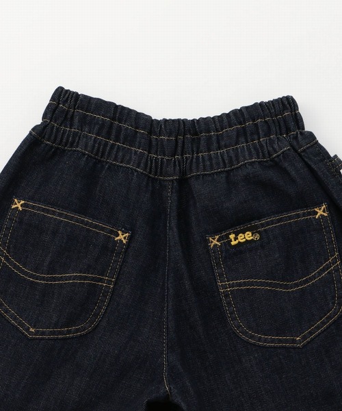 Lee（リー）の「Lee/リー　キッズ キュロットパンツ（デニムパンツ・キッズ・インディゴブルー/ワンウォッシュ/ストライプ/ダークインディゴブルー/ブルー系その他・140/150/160/100/110/120/130）」の18枚目の写真