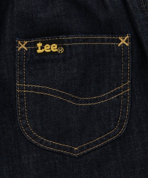 Lee（リー）の「Lee/リー　キッズ キュロットパンツ（デニムパンツ・キッズ・インディゴブルー/ワンウォッシュ/ストライプ/ダークインディゴブルー/ブルー系その他・140/150/160/100/110/120/130）」の20枚目の写真