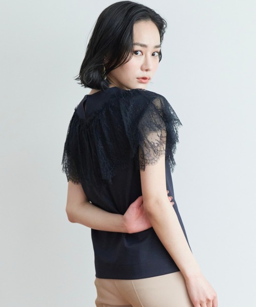 ANAYI（アナイ）の「ハイゲージポンチレース プルオーバー（T