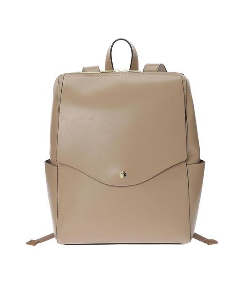 Legato Largo（レガートラルゴ）の「【WEB限定】Legato Largo ≪かるいかばん≫軽量ボンディング リュック（バックパック/リュック・レディース・アイボリー/ブラック/ピンクベージュ/グレイッシュベージュ/キャメル/グリーン系その他2/ブラウン/ターコイズブルー/ダークグレー・FREE）」の16枚目の写真