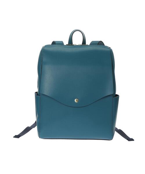 Legato Largo（レガートラルゴ）の「【WEB限定】Legato Largo ≪かるいかばん≫軽量ボンディング リュック（バックパック/リュック・レディース・アイボリー/ブラック/ピンクベージュ/グレイッシュベージュ/キャメル/グリーン系その他2/ブラウン/ターコイズブルー/ダークグレー・FREE）」の20枚目の写真