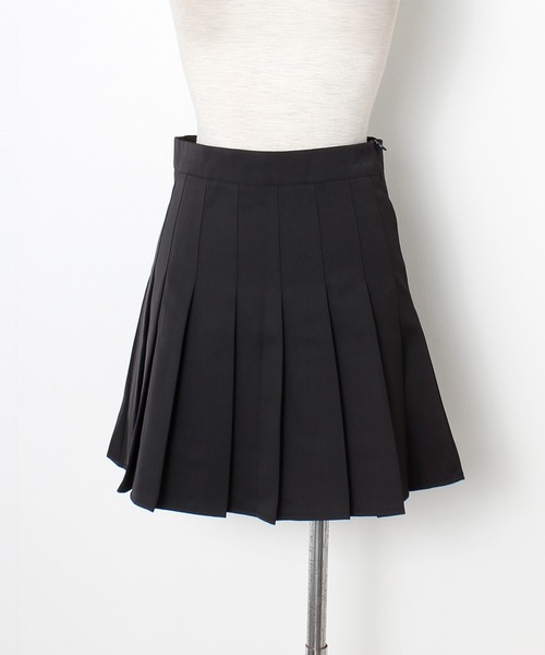 Primazel（プリマゼル）の「パンツ型裏地付きミニ丈プリーツスカート（スカート・レディース・ブラック/グレー/ホワイト・M）」の13枚目の写真