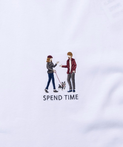 JEANS MATE(ジーンズメイト)の「【ZERO STAIN】ワンポイント刺繍入りTシャツ 汗染み防止加工(Tシャツ/カットソー・メンズ・ホワイト系その他/ホワイト/その他1/ピンク系その他/カーキ/ネイビー/ベージュ/サックスブルー・MEDIUM/LARGE/X-LARGE/SMALL)」の16枚目の写真