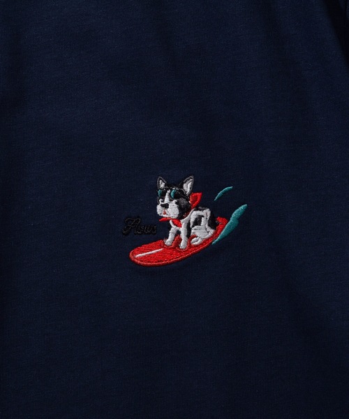 JEANS MATE(ジーンズメイト)の「【ZERO STAIN】ワンポイント刺繍入りTシャツ 汗染み防止加工(Tシャツ/カットソー・メンズ・ホワイト系その他/ホワイト/その他1/ピンク系その他/カーキ/ネイビー/ベージュ/サックスブルー・MEDIUM/LARGE/X-LARGE/SMALL)」の12枚目の写真
