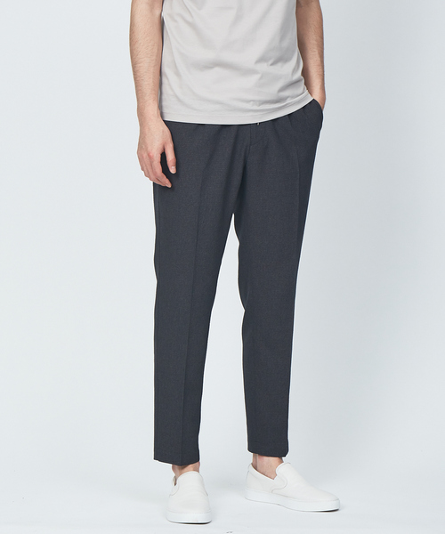 ABAHOUSE(アバハウス)の「【FLAT TECH】イージー スラックス(スラックス・メンズ・ネイビー/ブルー/チャコールグレー/ブラウン・44/46/48)」の2枚目の写真