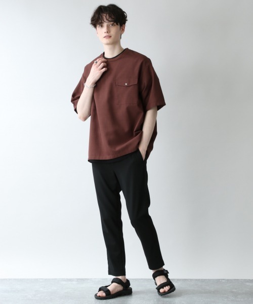 RAGEBLUE（レイジブルー）の「TRストレッチ/サマーイージーパンツ/933520（スラックス・メンズ・ブラック/グレー/ベージュ/グリーン系その他/ネイビー・SMALL/MEDIUM/LARGE）」の6枚目の写真