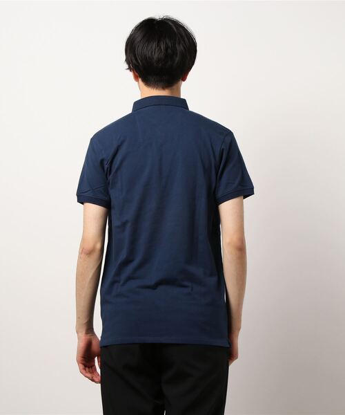 DSTREZZED（ディストレス）の「【DSTREZZED】 コットン ストレッチ POLO（ポロシャツ・メンズ・ホワイト/ネイビー/ライトピンク/ブラック・4/3/2）」の6枚目の写真