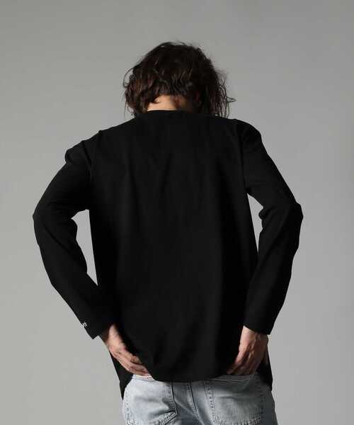 STUD MUFFIN（スタッドマフィン）の「STUD MUFFIN/スタッドマフィン/コットン天竺 ベアハートマルチフォームプリント LS Tシャツ（Tシャツ/カットソー・メンズ・ホワイト/ブラック・2/4/3）」の16枚目の写真