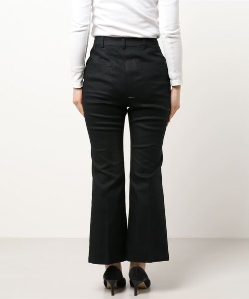 JOURNAL STANDARD relume（ジャーナルスタンダード　レリューム）の「コットンリネンチノフレアパンツ◆（その他パンツ・レディース・ブラック/グリーン系その他/アイボリー・38/36）」の19枚目の写真