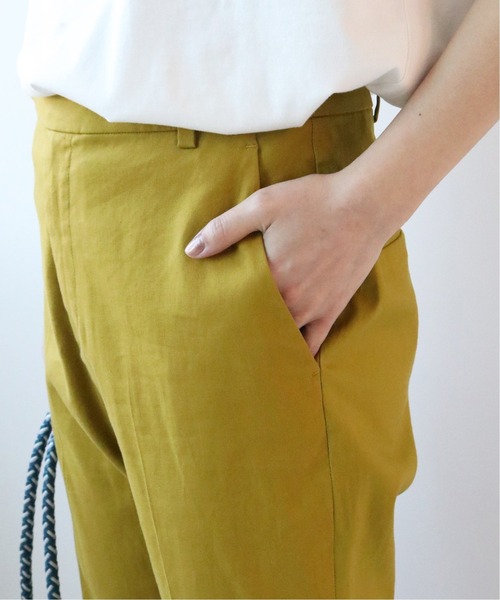 JOURNAL STANDARD relume（ジャーナルスタンダード　レリューム）の「コットンリネンチノフレアパンツ◆（その他パンツ・レディース・ブラック/グリーン系その他/アイボリー・38/36）」の16枚目の写真