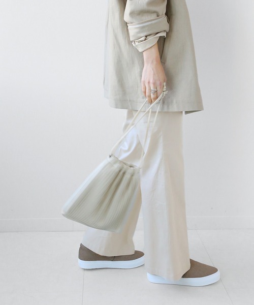 JOURNAL STANDARD relume（ジャーナルスタンダード　レリューム）の「コットンリネンチノフレアパンツ◆（その他パンツ・レディース・ブラック/グリーン系その他/アイボリー・38/36）」の15枚目の写真