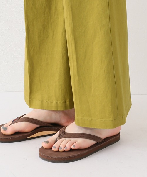 JOURNAL STANDARD relume（ジャーナルスタンダード　レリューム）の「コットンリネンチノフレアパンツ◆（その他パンツ・レディース・ブラック/グリーン系その他/アイボリー・38/36）」の18枚目の写真