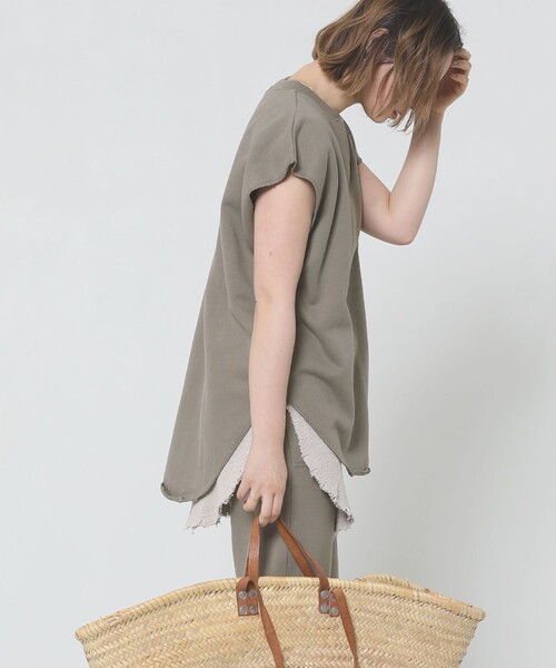 Sig FREAK'S STORE（シグフリークスストア）の「スウェットパンツセットアップ（セットアップ・レディース・グレー/ブラウン・ﾌﾘ-）」の7枚目の写真