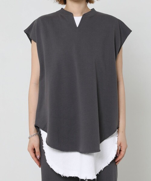 Sig FREAK'S STORE（シグフリークスストア）の「スウェットパンツセットアップ（セットアップ・レディース・グレー/ブラウン・ﾌﾘ-）」の22枚目の写真