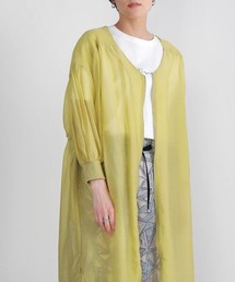 Bou Jeloud | 袖ボリュームシアーロングブルゾン(ブルゾン)