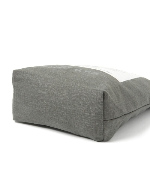 niko and...（ニコアンド）の「オリジナルニコロゴジュート風2WAYトートバッグ（トートバッグ・レディース・ベージュ/チャコール・0）」の14枚目の写真