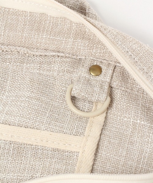 niko and...（ニコアンド）の「オリジナルニコロゴジュート風2WAYトートバッグ（トートバッグ・レディース・ベージュ/チャコール・0）」の20枚目の写真