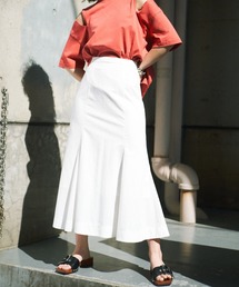 lautreamont BLEUBLANC | ナイロンマーメイドスカート(スカート)