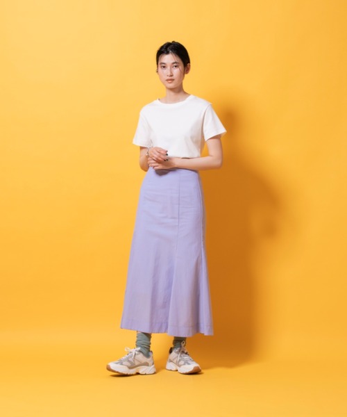 lautreamont BLEUBLANC(ロートレアモンブルーブラン)の「ナイロンマーメイドスカート(スカート・レディース・ホワイト/パープル/グレー/グリーン系その他・11号/9号)」の12枚目の写真