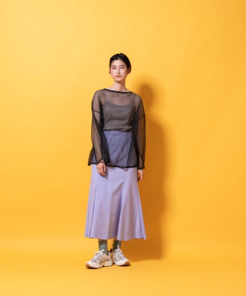 lautreamont BLEUBLANC(ロートレアモンブルーブラン)の「ナイロンマーメイドスカート(スカート・レディース・ホワイト/パープル/グレー/グリーン系その他・11号/9号)」の15枚目の写真